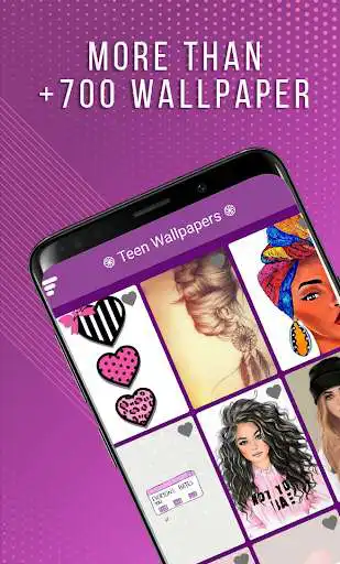 Play Teen Wallpapers 2021 -Cute teenagers Girly  and enjoy Teen Wallpapers 2021 -Cute teenagers Girly with UptoPlay