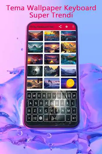 Play Tema Keyboard Wallpaper as an online game Tema Keyboard Wallpaper with UptoPlay