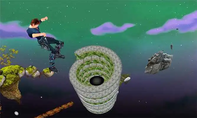 Play Temple Hero Sky Run - Diving Dancer