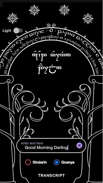 Play Tengwar Converter  and enjoy Tengwar Converter with UptoPlay