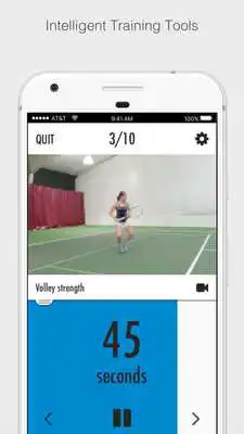 Play Tennis - Training for Doubles Competition