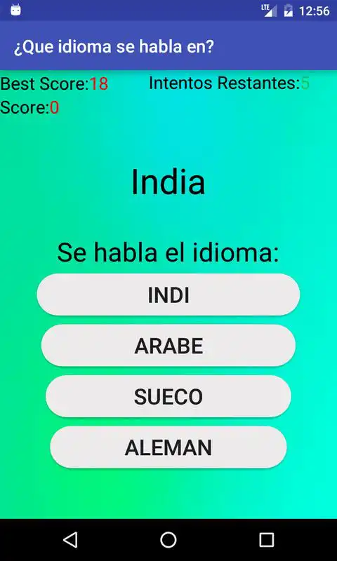 Play Test de Idiomas