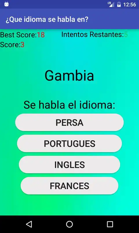 Play Test de Idiomas