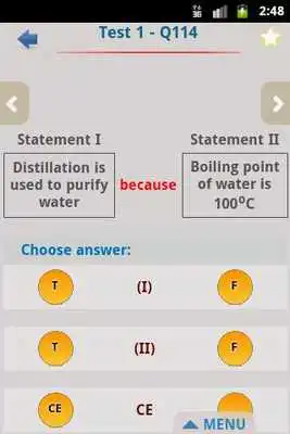 Play TestZapp SAT Chemistry