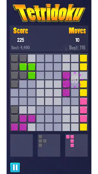 Play Tetridoku as an online game Tetridoku with UptoPlay