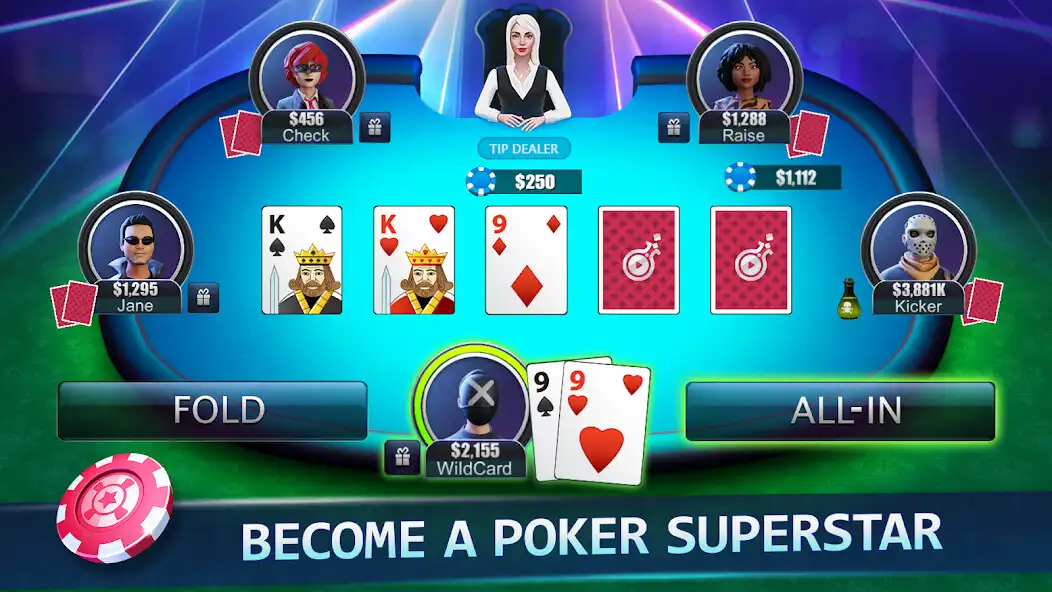 Play Texas Holdem Poker Face Online  and enjoy Texas Holdem Poker Face Online with UptoPlay