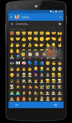 Play Textra Emoji - Android Pie Style