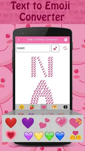 Play Text to Emoji - Emoji Letter Maker  and enjoy Text to Emoji - Emoji Letter Maker with UptoPlay