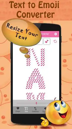 Play Text to Emoji - Emoji Letter Maker as an online game Text to Emoji - Emoji Letter Maker with UptoPlay