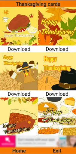 Play Thanksgiving cards