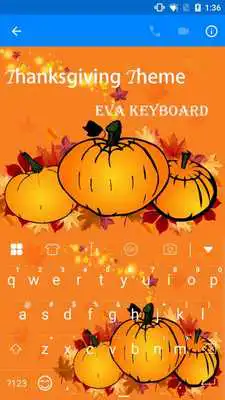 Play Thanksgiving Keyboard -Emoji