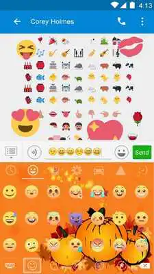 Play Thanksgiving Keyboard -Emoji