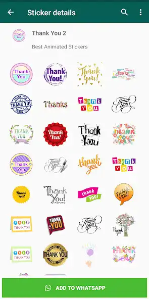 Play THANK YOU Sticker WAStickerApp  and enjoy THANK YOU Sticker WAStickerApp with UptoPlay