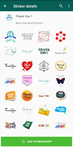 Play THANK YOU Sticker WAStickerApp as an online game THANK YOU Sticker WAStickerApp with UptoPlay