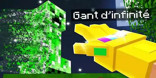 Play Thanos Mod for Minecraft PE  and enjoy Thanos Mod for Minecraft PE with UptoPlay