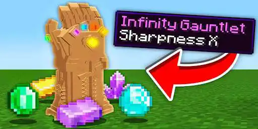 Play Thanos Mod for Minecraft PE as an online game Thanos Mod for Minecraft PE with UptoPlay