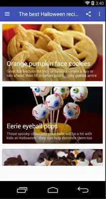 Play The best Halloween recipes