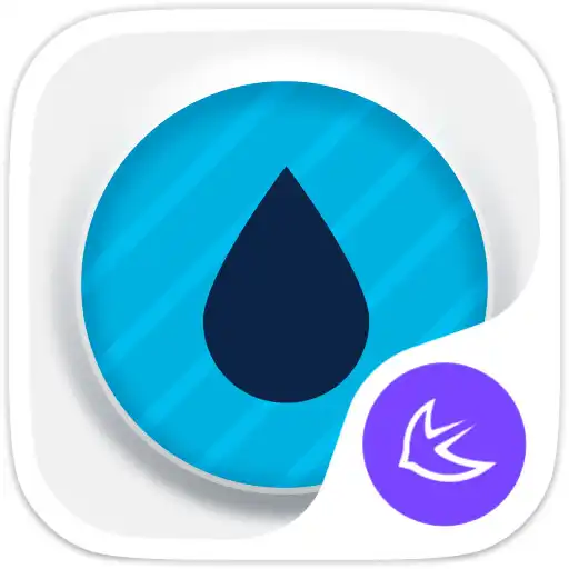 Play The Blue Dream APUS theme APK