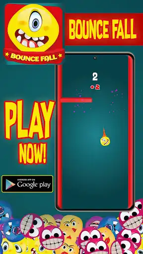 Play TheBounceFall as an online game TheBounceFall with UptoPlay