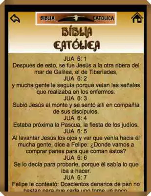 Play The Catholic Bible in Spanish