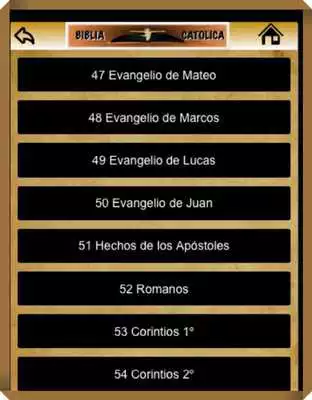 Play The Catholic Bible in Spanish