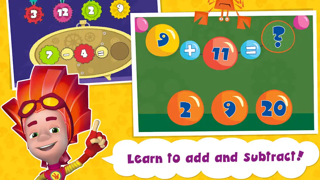 Play The Fixies Math Learning Games as an online game The Fixies Math Learning Games with UptoPlay