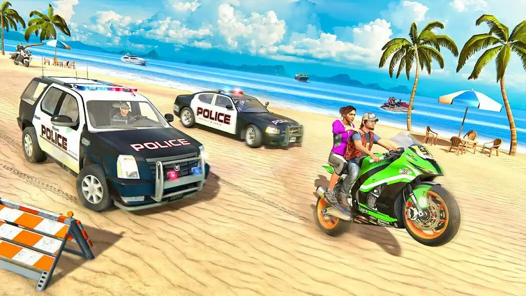 Play Theft Bike Game 3D as an online game Theft Bike Game 3D with UptoPlay