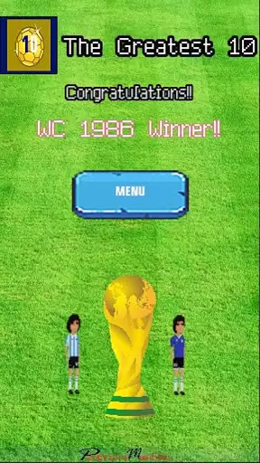 Play The Greatest 10 - Football Legends as an online game The Greatest 10 - Football Legends with UptoPlay