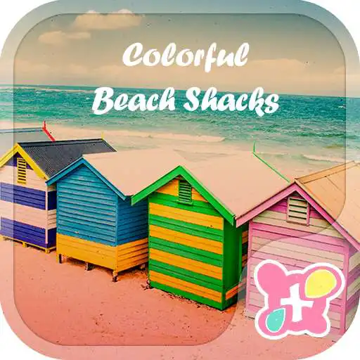 Run free android online Theme-Colorful Beach Shacks- APK