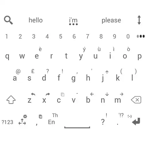 Play Theme for AI.type Flat White APK