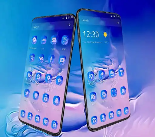 Play APK Theme For Blue S10 Business Icon  and enjoy Theme For Blue S10 Business Icon with UptoPlay com.launcher.theme.t211818950