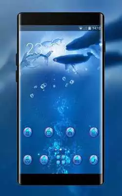 Play theme for Moto Z2 Force underwater whale wallpaper