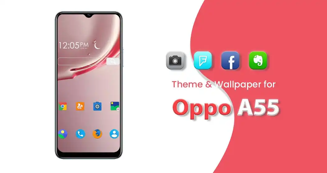 Play Theme for Oppo A55  and enjoy Theme for Oppo A55 with UptoPlay