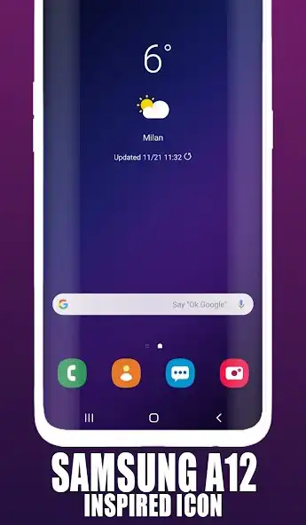 Play Theme for Samsung A12  and enjoy Theme for Samsung A12 with UptoPlay