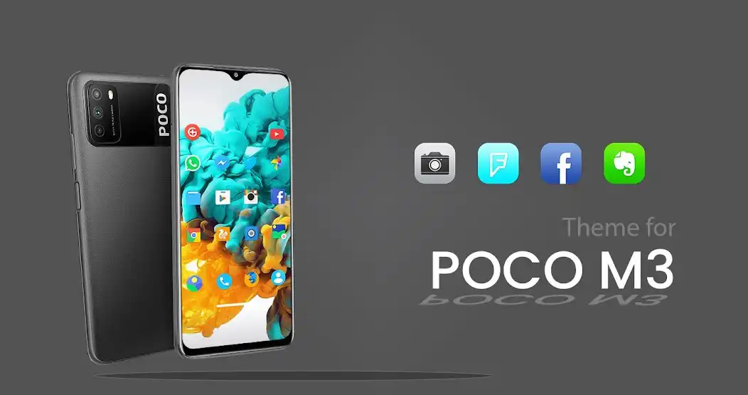 Play Theme for Xiaomi Poco M3  and enjoy Theme for Xiaomi Poco M3 with UptoPlay