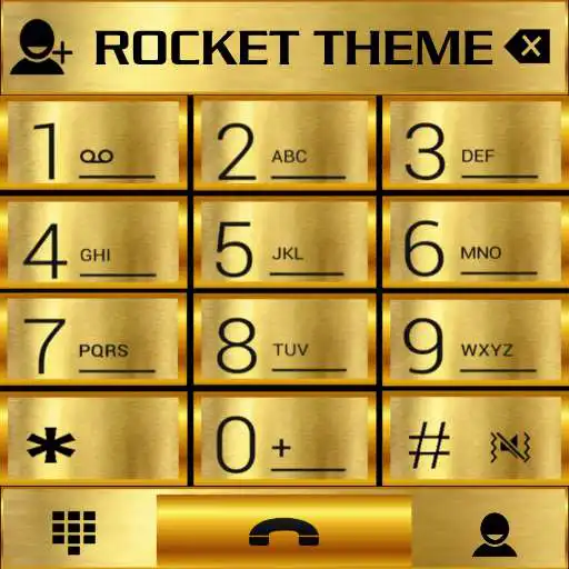 Free play online Theme GOLD METAL  APK