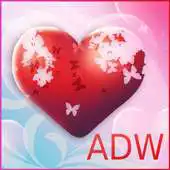 Free play online Theme Hearts for ADW Launcher APK