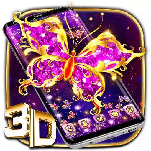 Play Theme Keyboard Butterfly N3D APK