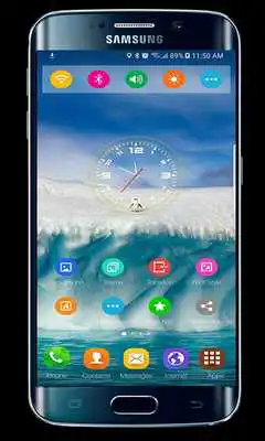 Play Theme Samsung Galaxy A7 Launcher