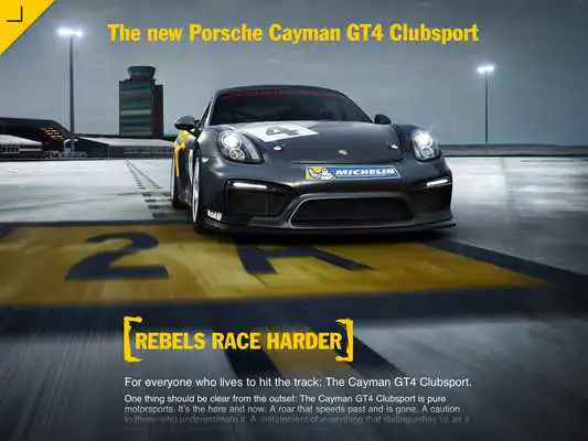 Play The new Cayman GT4 Clubsport