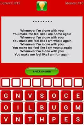 Play The Quiz Lyrics - Adele