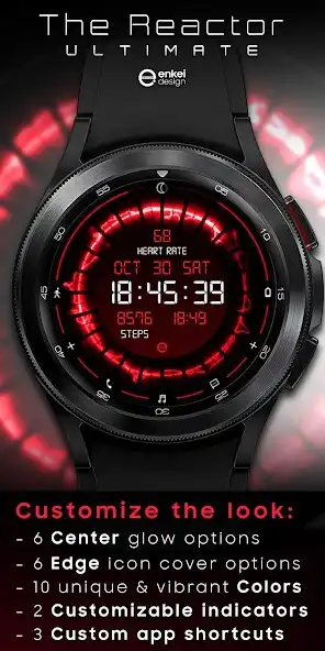 Play The Reactor Ultimate - watch face as an online game The Reactor Ultimate - watch face with UptoPlay