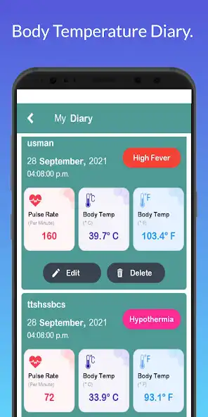 Play Thermometer For Fever Diary  and enjoy Thermometer For Fever Diary with UptoPlay