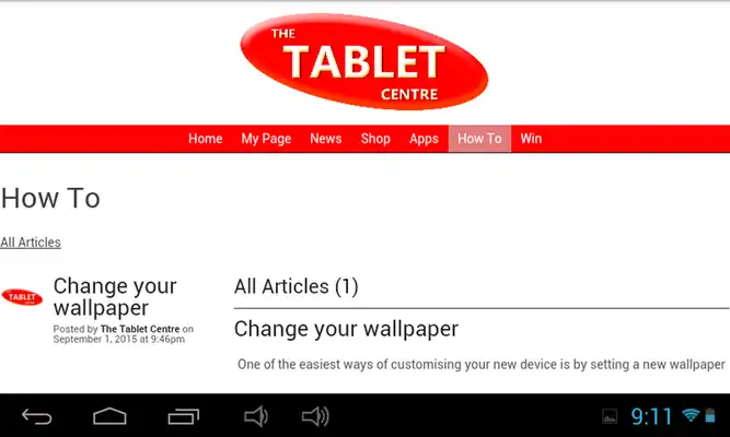 Play The Tablet Centre