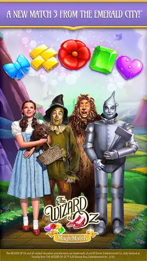 Play The Wizard of Oz Magic Match 3  and enjoy The Wizard of Oz Magic Match 3 with UptoPlay