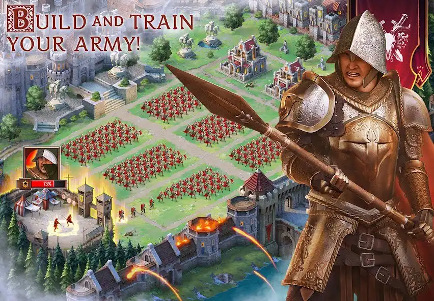 Play Throne: Kingdom at War as an online game Throne: Kingdom at War with UptoPlay