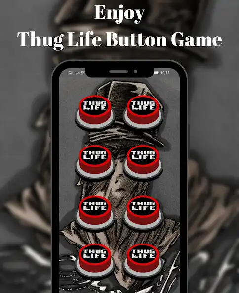 Play Thug Life Button Game as an online game Thug Life Button Game with UptoPlay