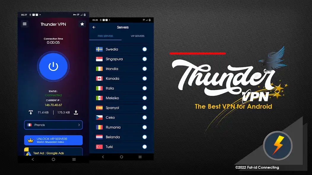 Play Thunder VPN Lite  and enjoy Thunder VPN Lite with UptoPlay