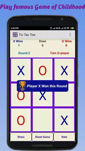 Играйте в Tic Tac Toe 2 Player: XOXO и наслаждайтесь Tic Tac Toe 2 Player: XOXO с UptoPlay