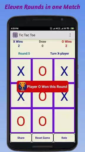 Играйте в «Крестики-нолики 2 игрока: XOXO» в онлайн-игру «Крестики-нолики 2 игрока: XOXO» с UptoPlay